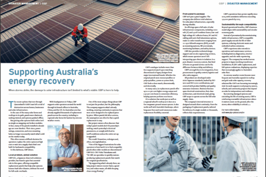 GBP featured in Ecogeneration